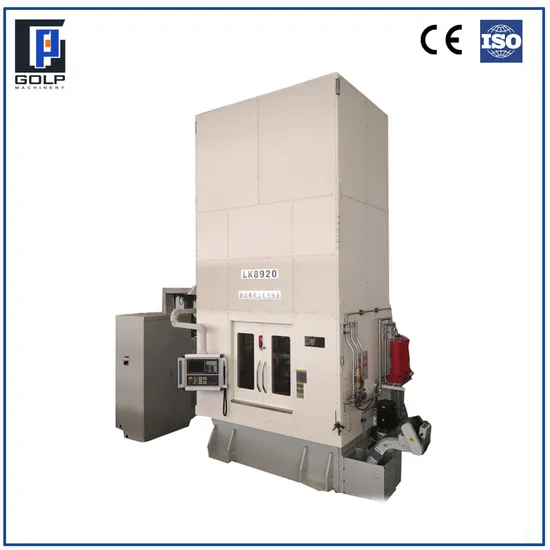 Double Guide Column Double Drive CNC Spiral Vertical Internal Broaching Machine