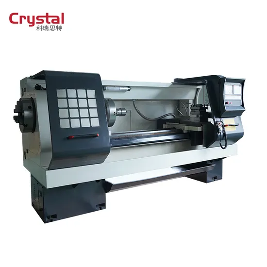CNC Oil Pipe Threading Processing Lathe Machine with Big Spindle Bore Qk1313