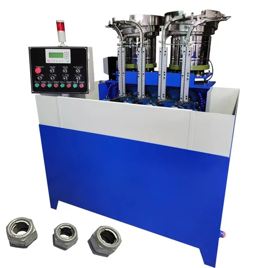 24b Hex Nut Flange Nut Pneumatic Four-Axis Nut Tapping Equipment