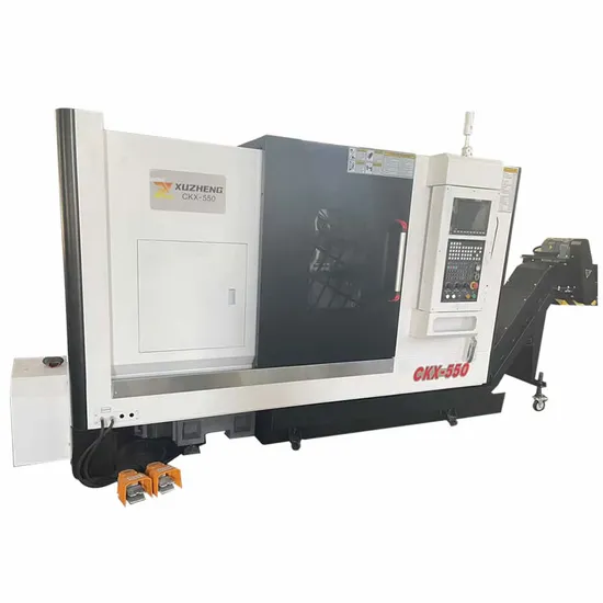 Slant Bed CNC Lathe with Hard Rails for Efficient Metal Processing Operations That Can Be Customized