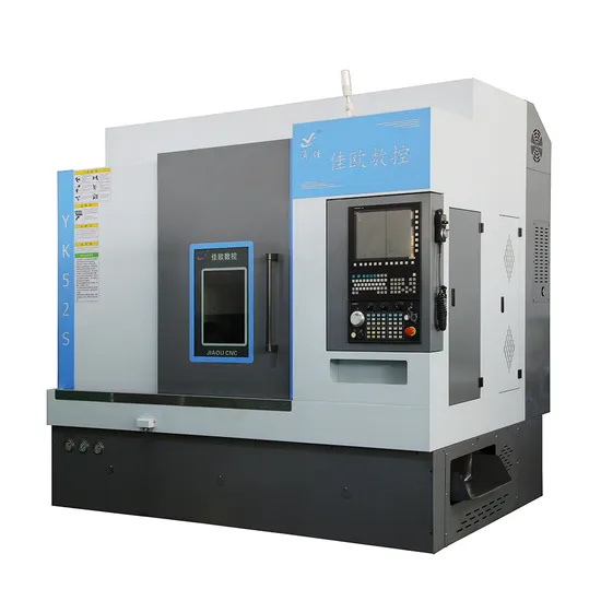 Yk52s Double-Spindle Y Axis CNC Lathe Turret Machine
