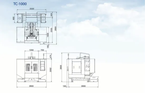 Lk CNC Machining Center for Aluminum Casting Products