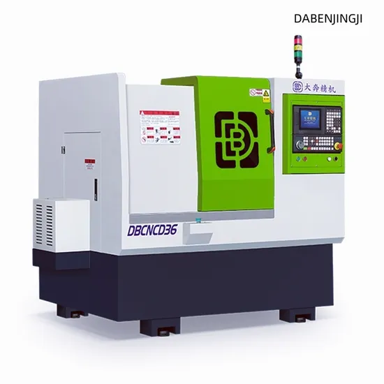 dB-6136 Series Inclined Rail Gang Tool CNC Lathe, High Efficiency Model