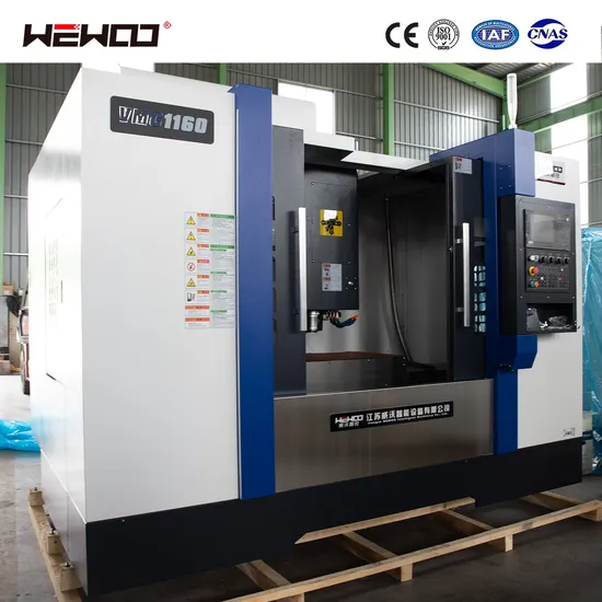 High Precision Turning Parts Vertical Machine Center Vmc1160 CNC Milling Machine