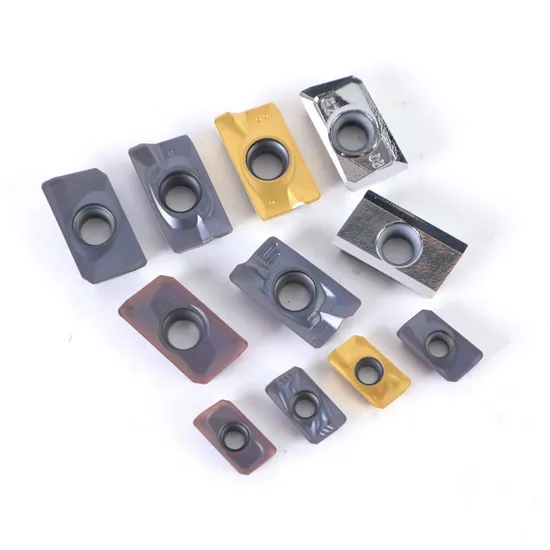 Apkt 160408pm P50 Carbide Milling Inserts PVD Coated for Steel and Stainless