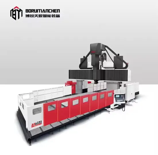 Br6232 Double Column CNC Gantry-Type Machining Center Five Axis Gantry Milling Machine