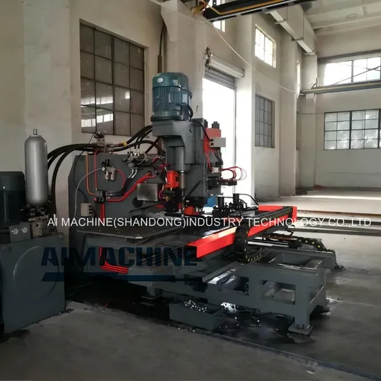 CNC Marking Punching and Drilling Machine for Steel Plates