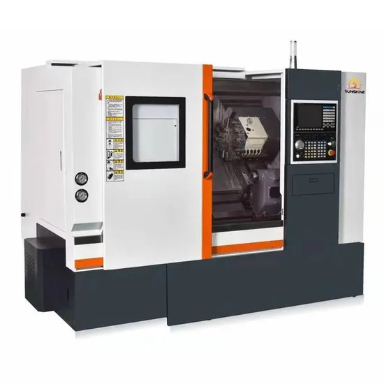 Parts Processing Machine Tool Complex Surface Parts Processing CNC Inclined Lathe