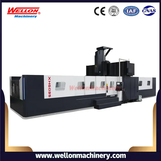 Heavy Duty CNC Gantry Milling Machine/Double Column CNC Machining Center XH8038
