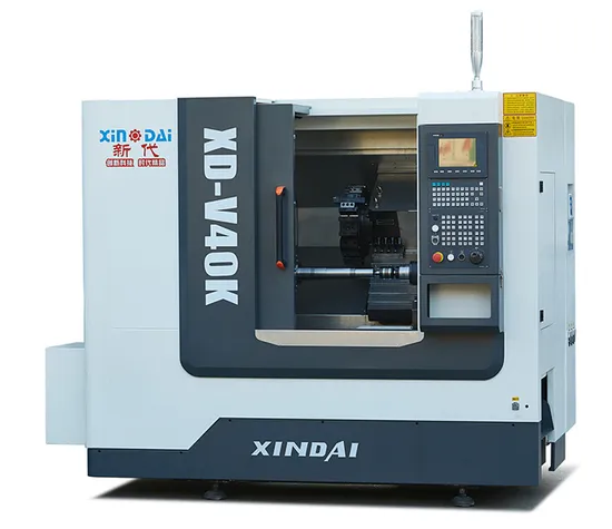 Servo Turret with Tailstock Machine Vertical Milling Machine CNC