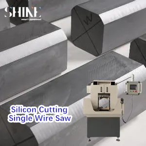 Intelligent Single Diamond Wire Saw for High-Precision Silicon Ingot Processing and Cropping in Solar Industry