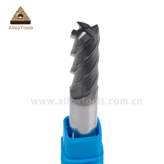 Efficient CNC Machining Solid Carbide End Mill for Steel Cutting