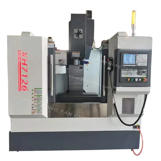 Xh7126 High Precision Small Vertical 3 Axis 4 Axis CNC Milling Machine