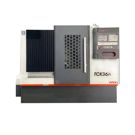Tck36A Machine Tools CNC Lathe Tck46A with Slant Bed Turret Turning