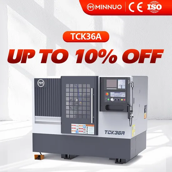 Easy to Operate Hot Selling Fanuc Multifunctional High Efficiency Widely Use Reliable China CNC Lathe Slant Bed Lathe Tck36A