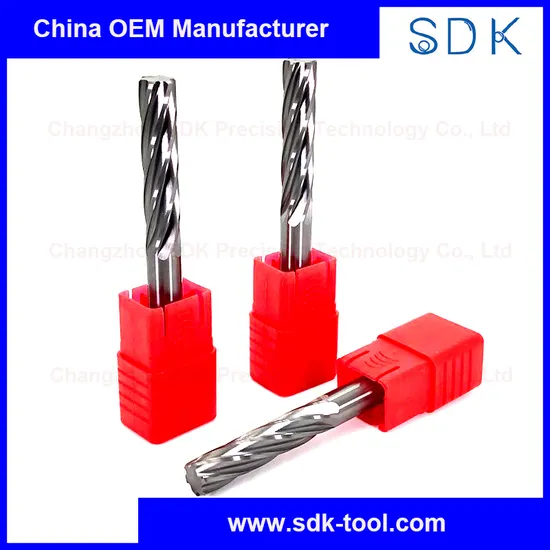 Standard 6 Flute Carbide Spiral Reamer for Stainless Steel