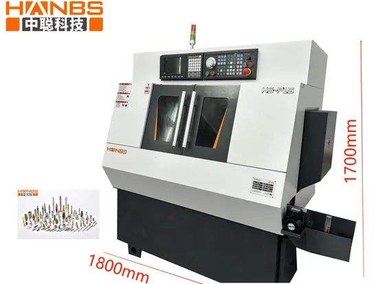 Hanbs Double Spindle CNC Lathe with High Speed Turning HS-P15