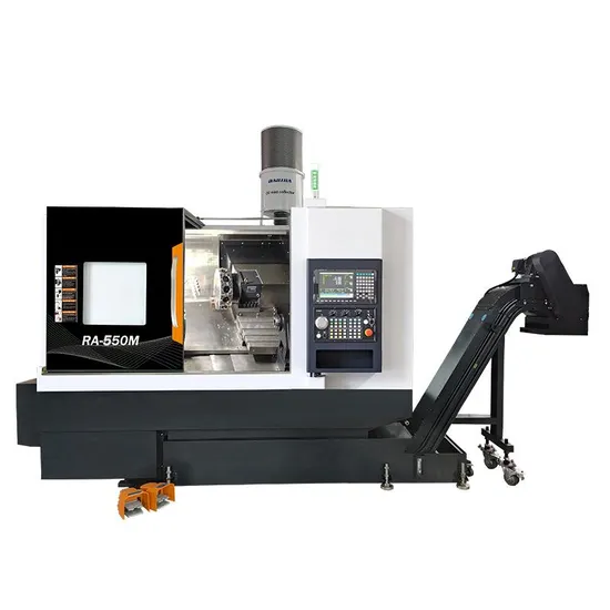 Precision Automated CNC Milling Turning Lathe with A2-6 Spindle for All Types of Metals