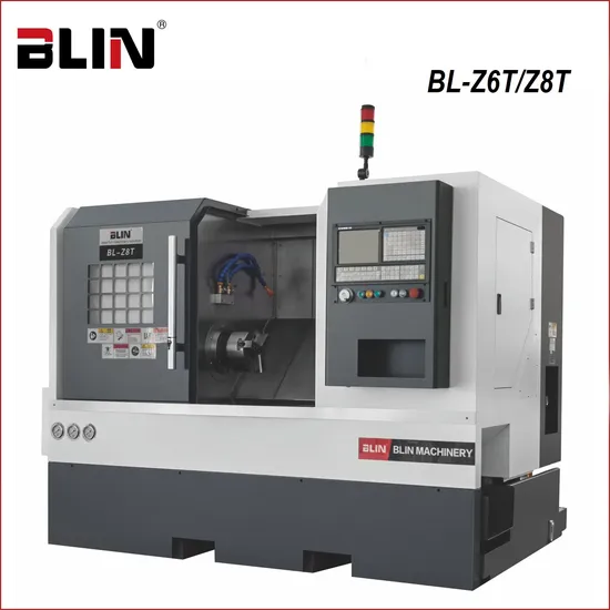 Mini Metal CNC Lathe with Turret Tailstock (BL-Z6T/Z8T)