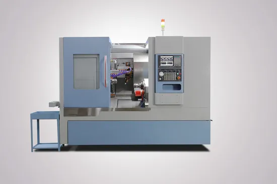 for Alloys and Hard Metals High Speed Dual Spindle Mill-Turn Slant Bed Machine Lathe