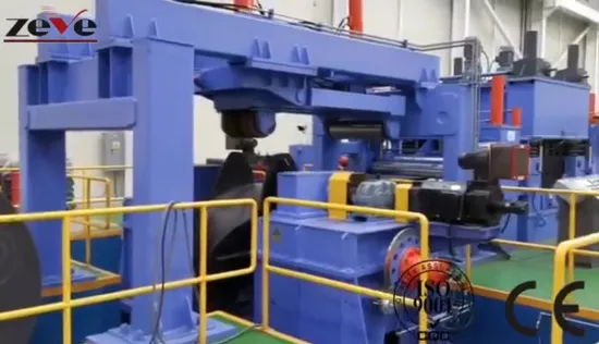 6-25mm Thickness Heavy Gauge Metal Plate Shear Machinery and Cutting to Length Slitting Line