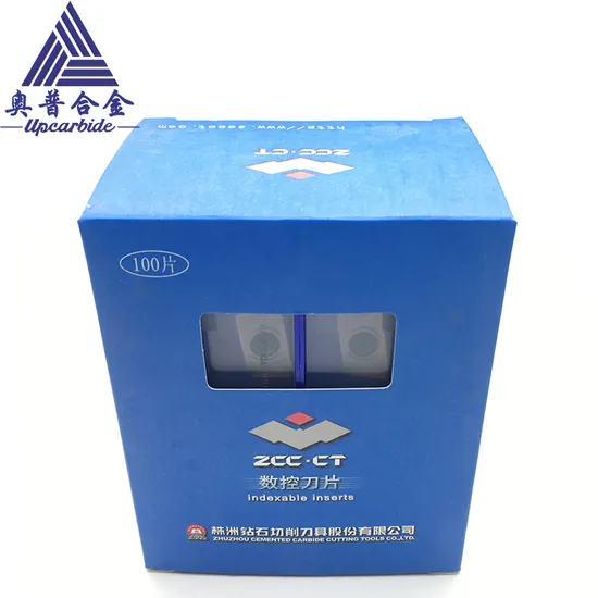 Zcc. CT Apkt160408-Pm Ybg202 CNC Turning Tool Cemented Carbide Insert Cutting Blade