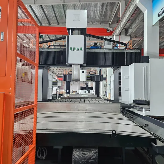 Wooden Case or Pallet Semi-Closed Loop Control Double Column Gmc