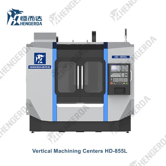 3 Axis Metal Processing CNC Machine Center Excellent Metalsworking Vertical Milling Machine