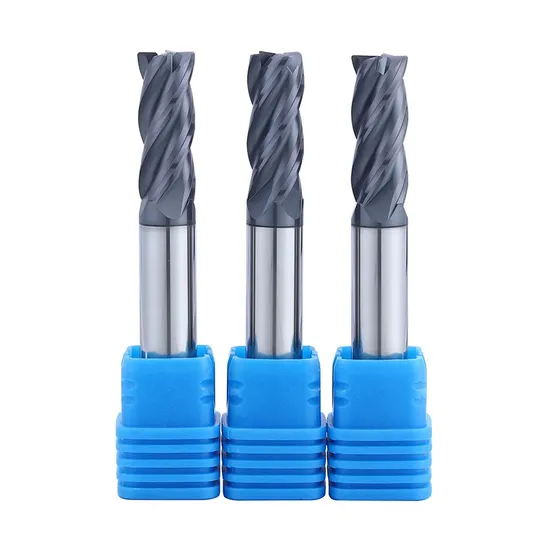 Chinese Brand High Toughness Tungsten Carbide Solid 6mm Endmill for Metal Cutting Machine