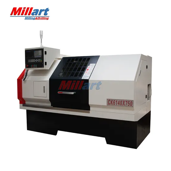 High Precision CNC Lathe Machine Ck6140 Flat Bed Turning Lathe CNC Machine