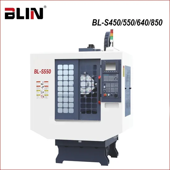 M12/14/16/24/27/33mm CNC/Mnc Blin Small CNC Milling Machine with Tool Changer