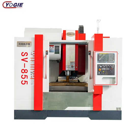 Fanuc Controller Vmc855 8000rpm 3 Axis Machinery Metal Milling CNC Vertical Machining Centre