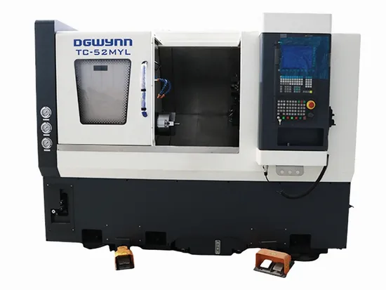 ISO 9001 Certified Lathe Machine Tc-52 Metal Milling Machine with Control System