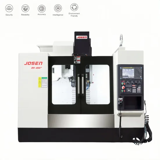 Small Universal Precision CNC Vertical Milling Machine for Moulds and Metal Parts