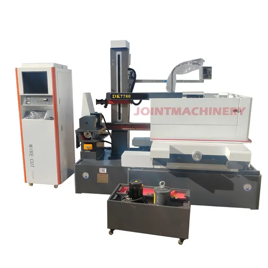 Medium Speed Wire Cut EDM Machine Dk7780 CNC EDM Erosion Machine