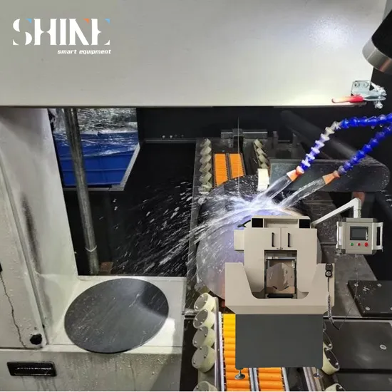 Automated Single Diamond Wire Saw for Professional Silicon Ingot Cutting and Bridge Cut in Solar Semiconductor Industry