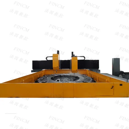 FINCM Boiler Tube Sheet Fabrication CNC Hydraulic High-Speed Drilling Machine