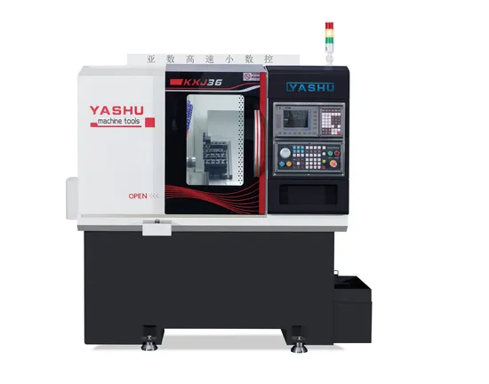 KX-36J Small CNC Lathe with Lubrication System for Fittings Making