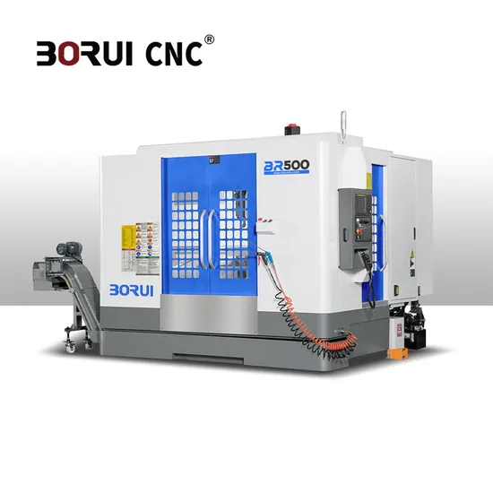 Br500 Horizontal Machining Center 4 Axis CNC Horizontal Milling Machine Center