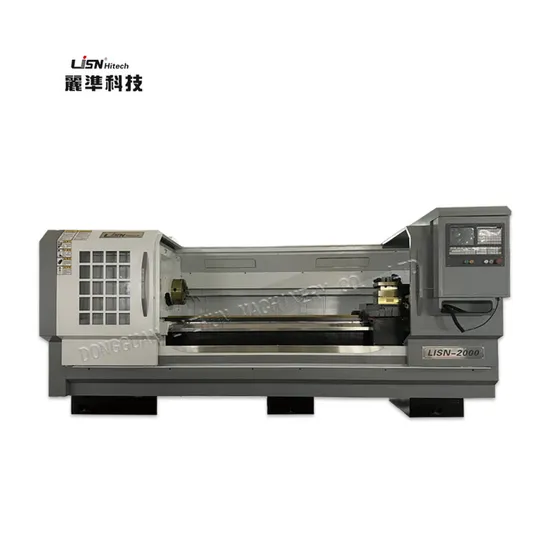 Ck6150 Small Flat High Precision Bench Cutting Horizontal Metal Machine Bed CNC Lathe