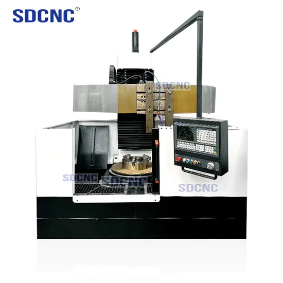 Single Column Vertical Lathe Ck518 Vertical Lathe Heavy Duty CNC Conventional Vertical Lathe