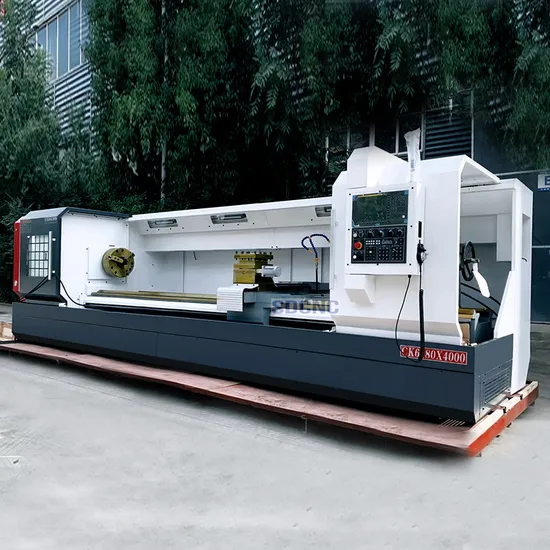 Ck6180 CNC Lathe Machine Tool Strong Cutting Rigidity with Siemens System