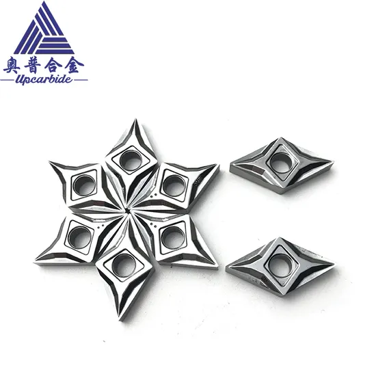 Factory Price Tungsten Carbide Tools Aluminum Inserts Dngg150404-Lh CNC Aluminum Tools for Cutting