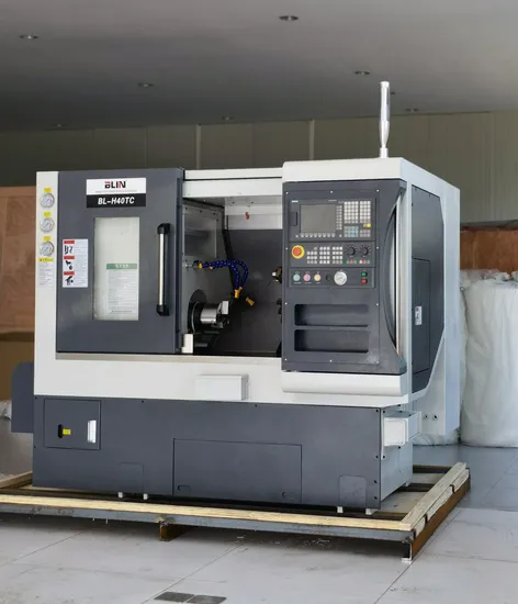 Slant Bed CNC Lathe with C Axis and Tool Turret (BL-H40T/TC/TY)