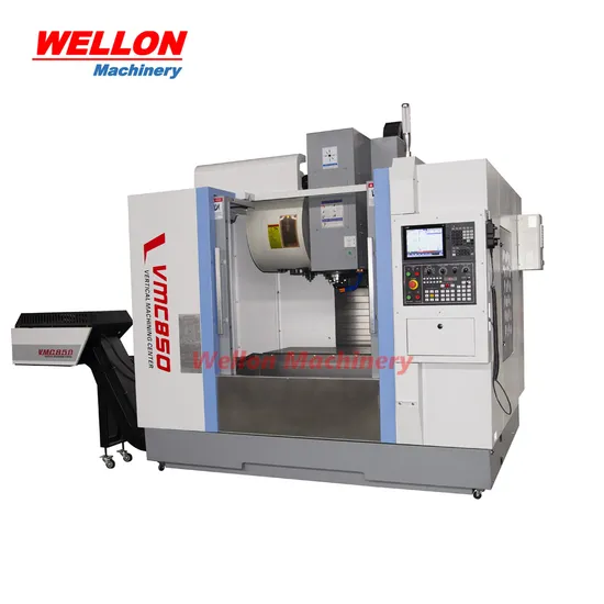 Small 4th Axis Vertical Machining Center Vmc850 Vmc855 CNC Milling Machine
