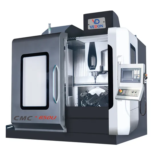New Control System Multifunctional CNC Lathe Vertical Five Axis Machining Center for Automotive Mold Processing CNC650u