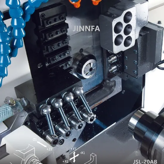 Electrical Spindle High Rigidity Jsl-20abswiss Type Automatic CNC Lathe with 5-Axis