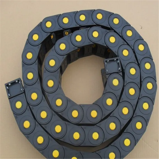Engineering Nylon Cable Drag Chains Supplier Can Customize The Size