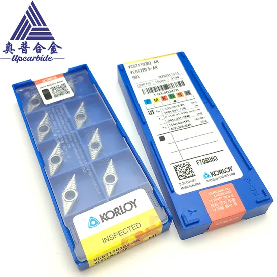 Vcgt110302-Ak H01 CNC Tungsten Carbide Insert for External Turning