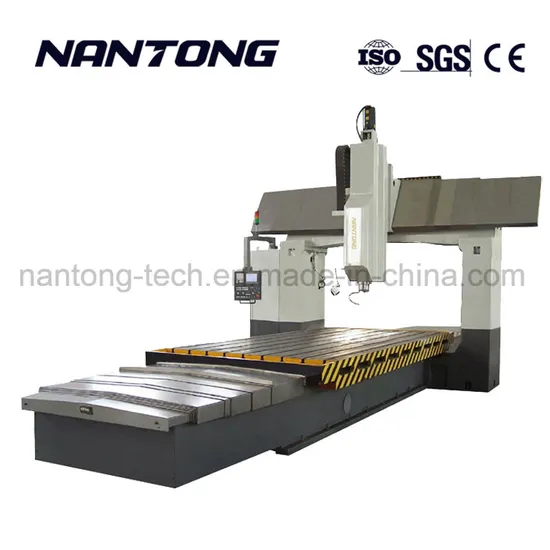 ISO 9001 Approved 0.01~0.02 (mm) Nantong Container CNC Milling Machine Gantry Machining Center Hot